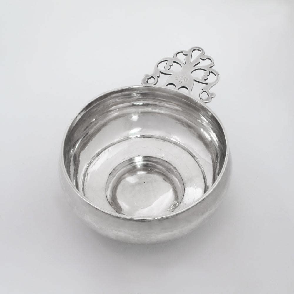 Samuel Vernon, An Early American Silver Porringer, c. 1730