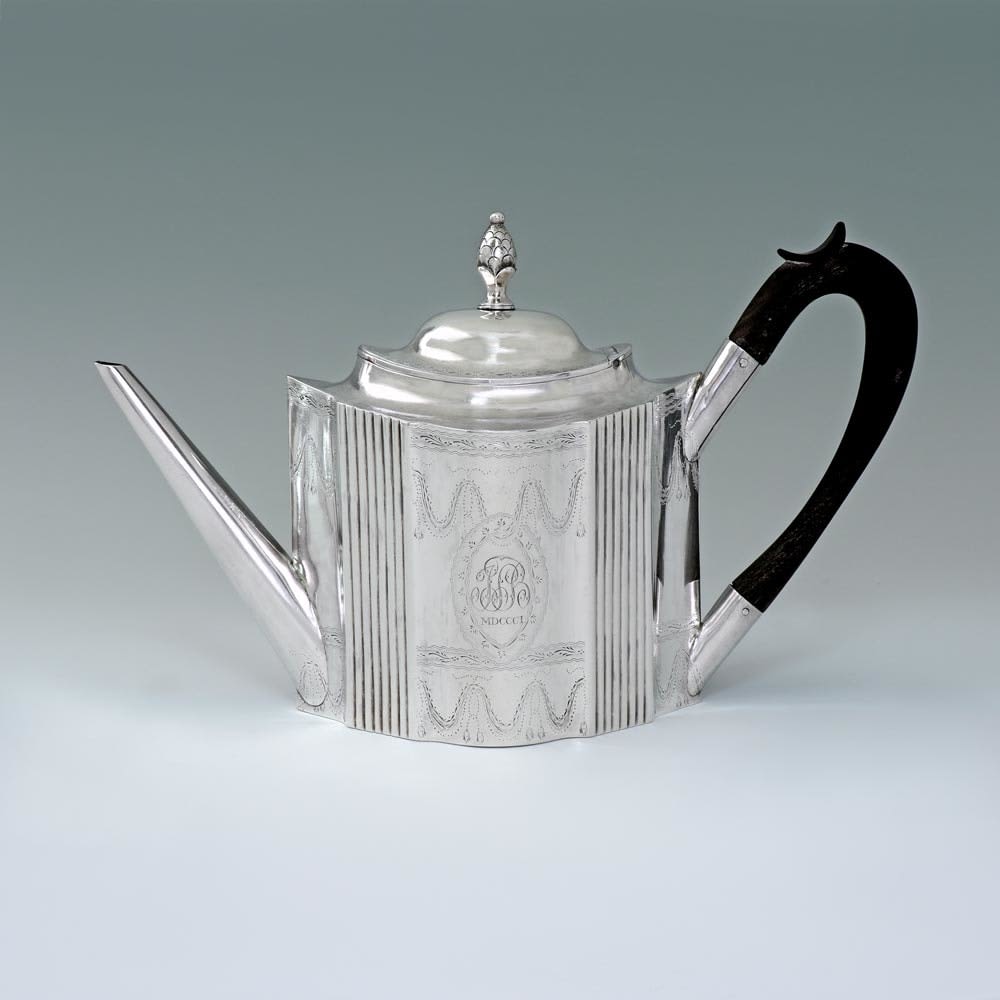 An Early American Silver Teapot, 1801