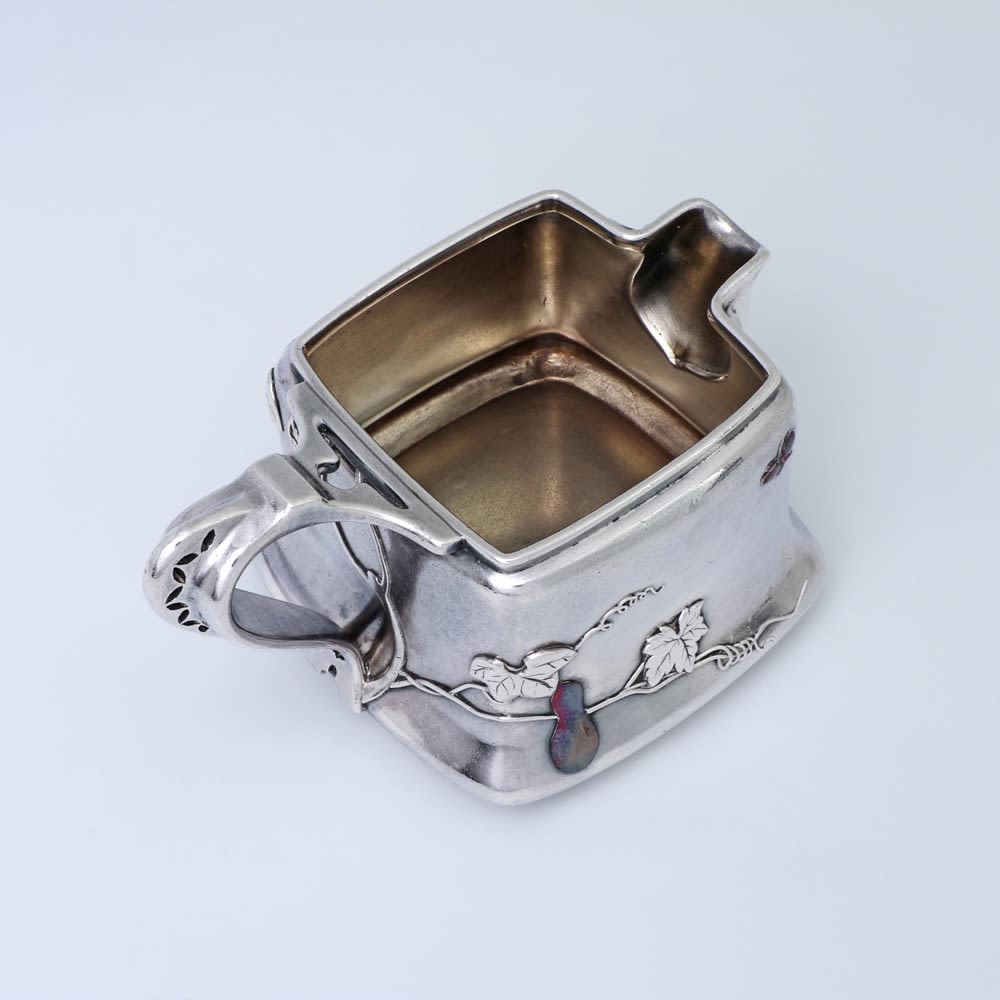 Tiffany & Co., A Small American Silver and Mixed Metal Creamer, c. 1878