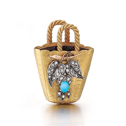 An Antique English Victorian Brooch, c. 1840