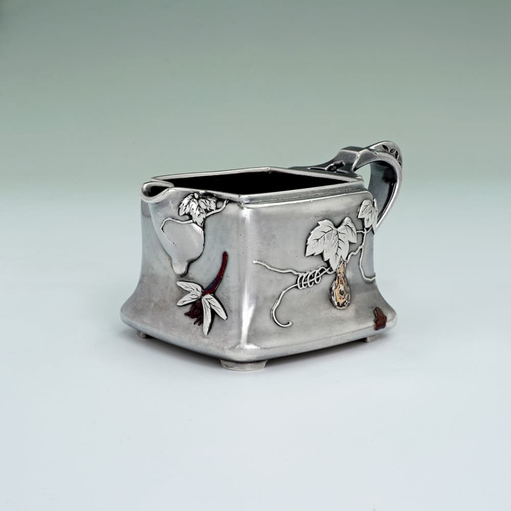Tiffany & Co., A Small American Silver and Mixed Metal Creamer, c. 1878