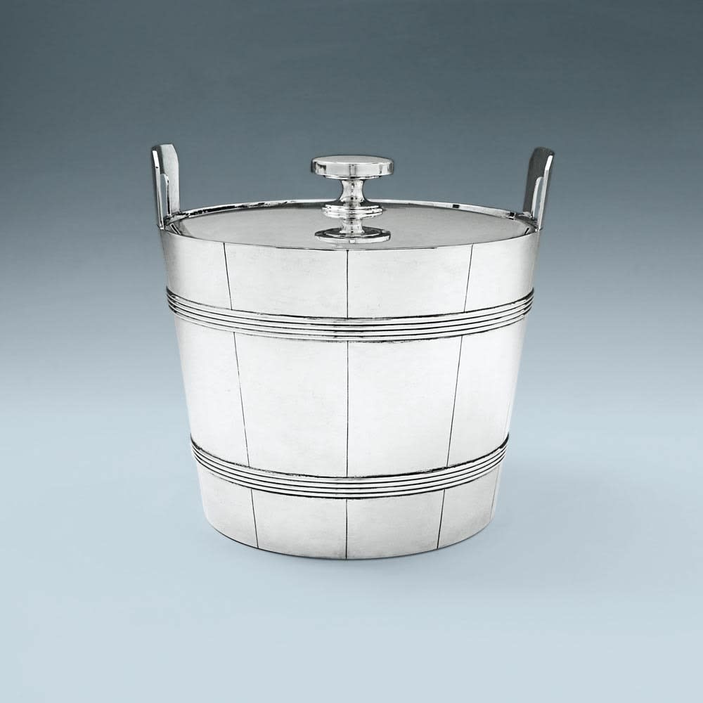 Tiffany Co. An Estate American Silver Ice Bucket c. 1960 S.J.Shrubsole