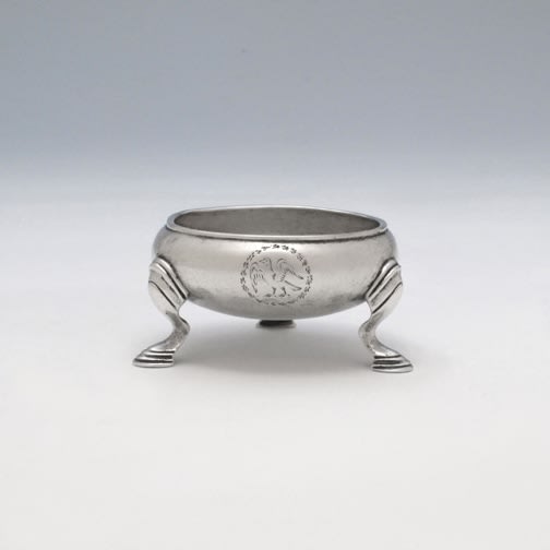 Thomas Coverly, An Early American Silver Salt, c. 1770