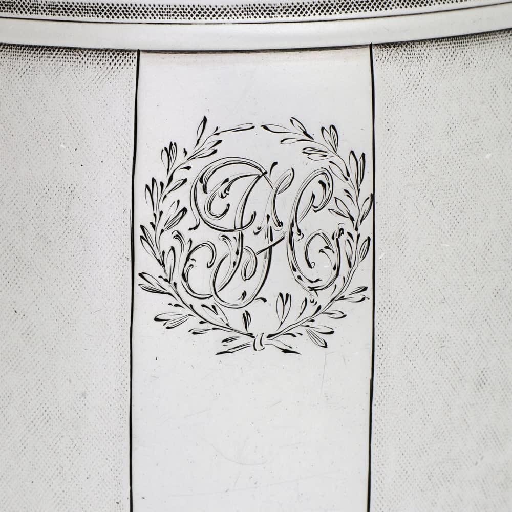 John Wakelin & William Taylor, A George III Antique English Silver Mug, 1790