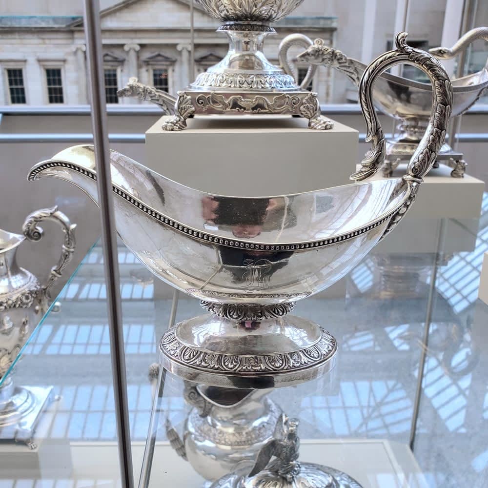 Baldwin Gardiner, An Early American Silver Sauce Boat, c. 1835