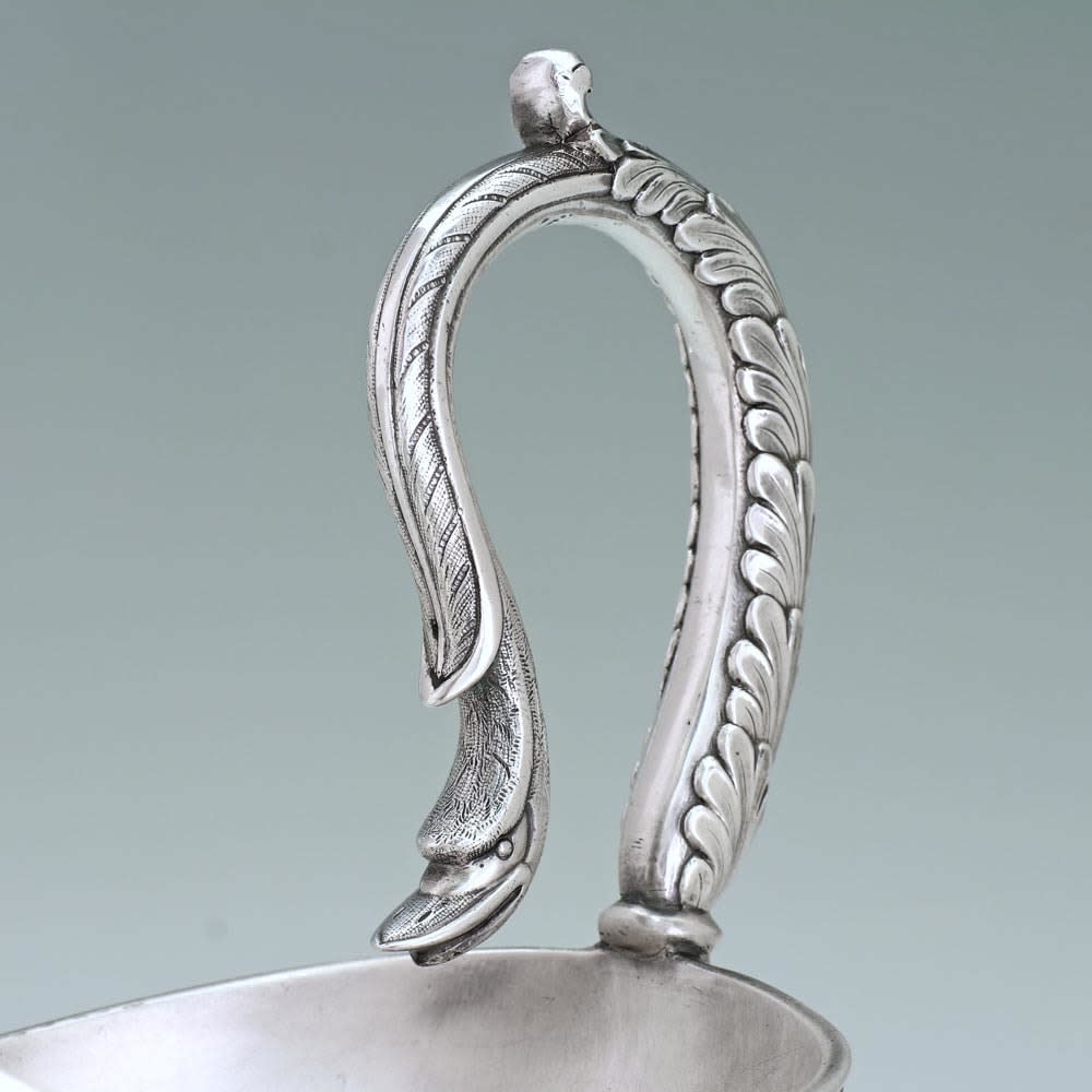 Baldwin Gardiner, An Early American Silver Sauce Boat, c. 1835