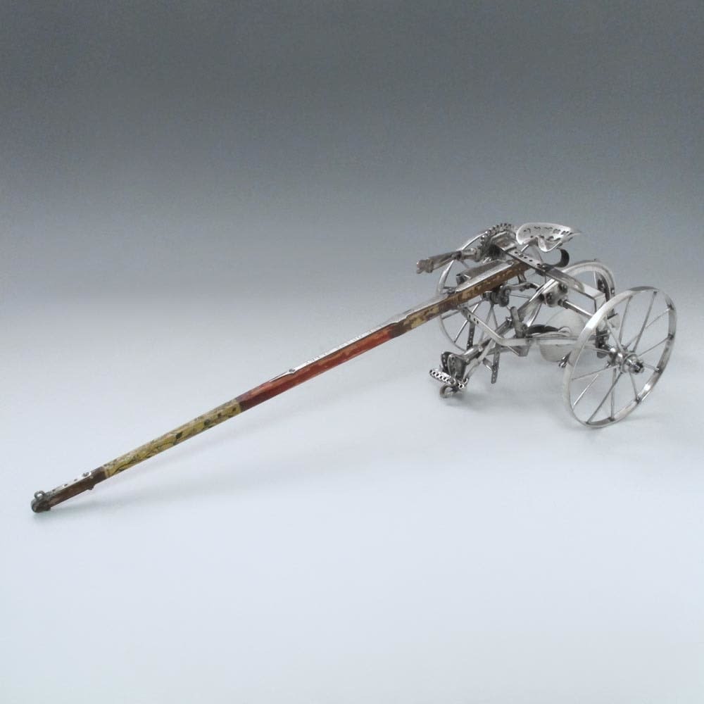 B.F. Avery & Sons, An American Silver-Plated Model Of A Plow, 1875