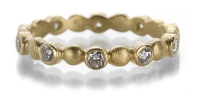 Barbara Heinrich, Double Bubble Ring w/ Diamonds