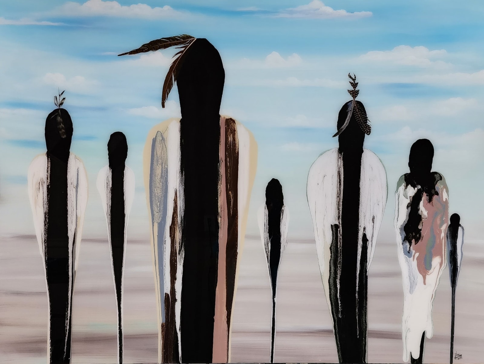 Fran J Nagy Great Plains Tribe 2022 Slate Gray Gallery