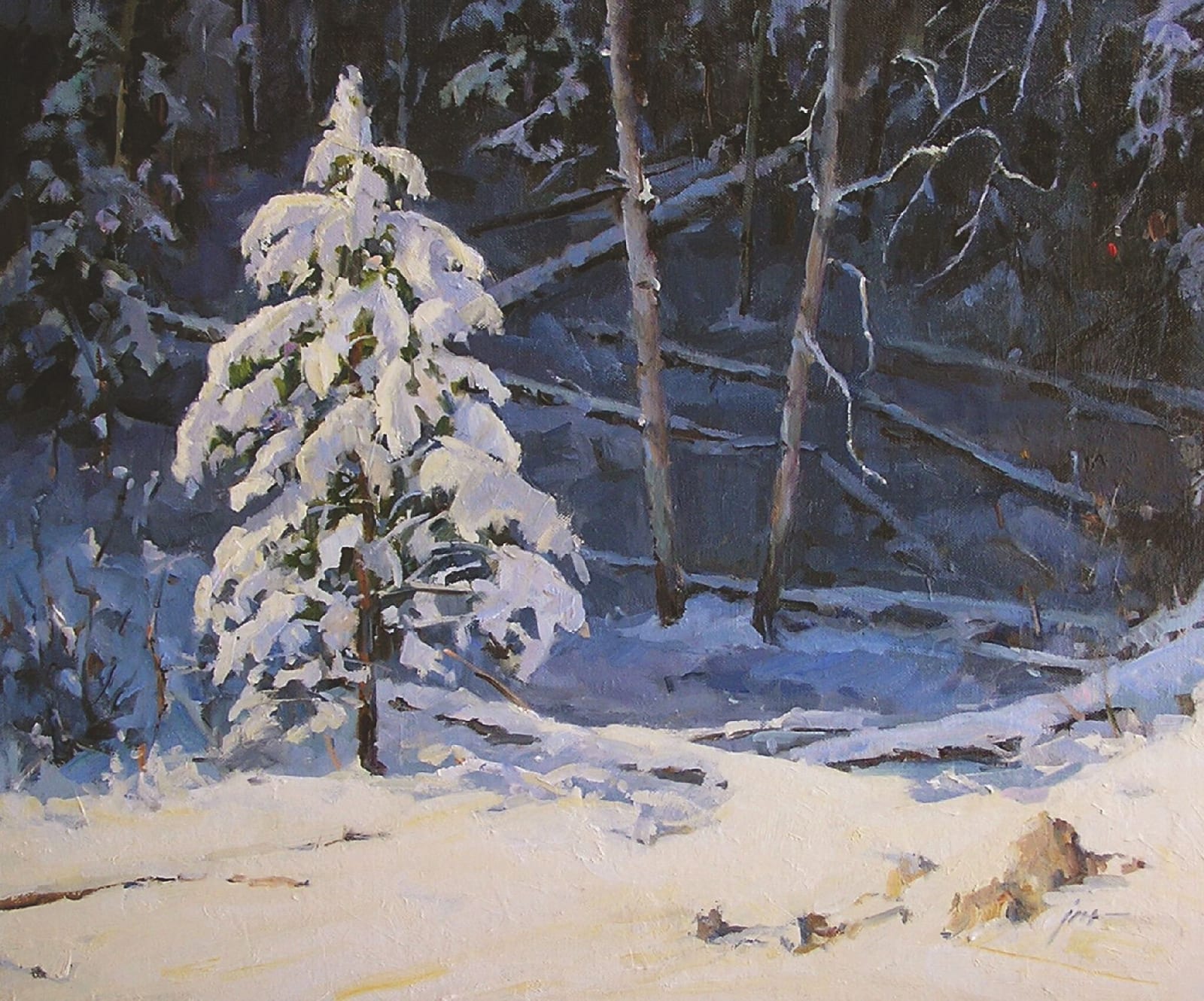 Julee Hutchison, Winter Sentinel, 2018