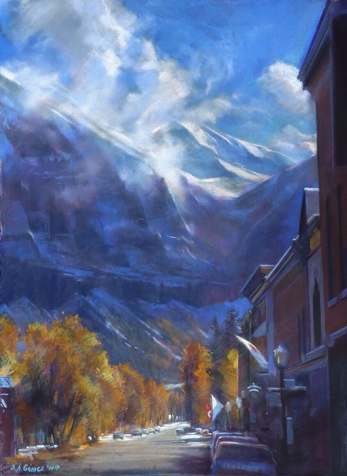 Bruce A. Gomez, Fall Main Street, 2015