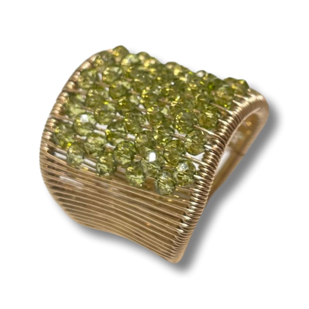 Tana Acton, Ring with Peridots