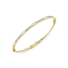 Sloane Street, White Onyx Bracelet w/ White Dia Detail