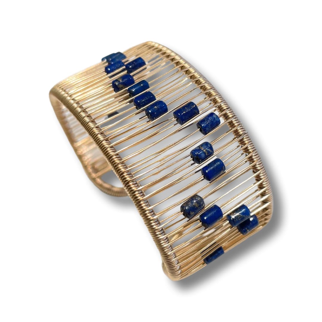 Tana Acton, Cuff with lapis