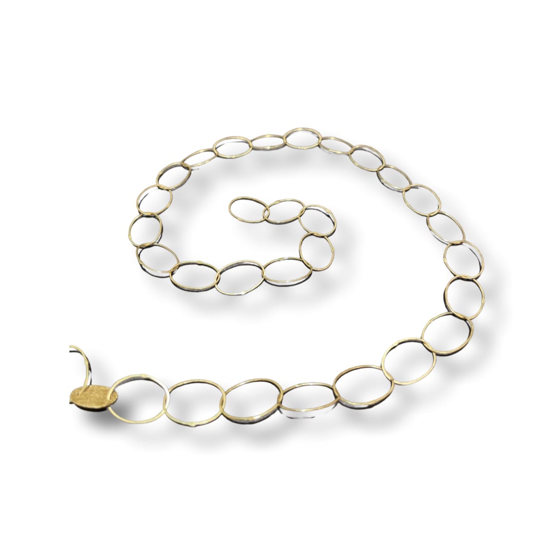 Petra Class, Gold Link Necklace