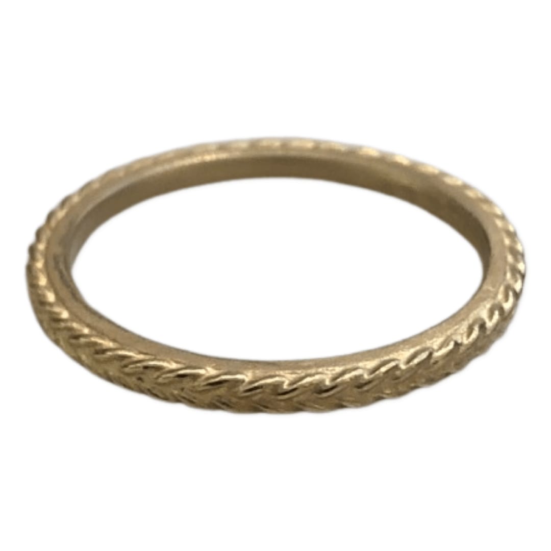 Barbara Heinrich, Gold Braided Ring