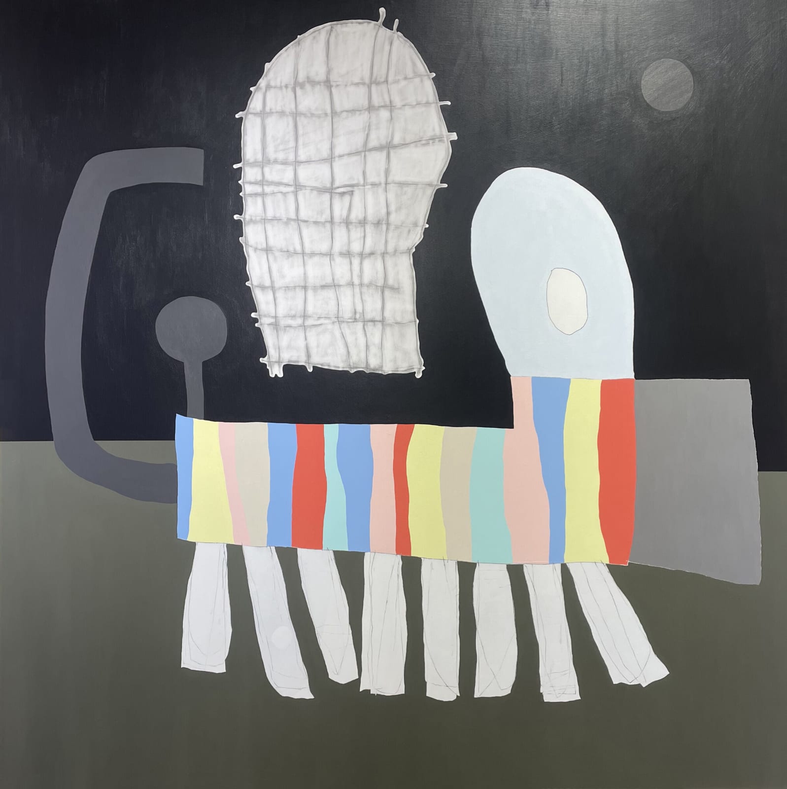 Tommy White, Backyard Things at Night, 2021