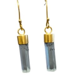 Marki Knopp, Emerald Crystals Earrings