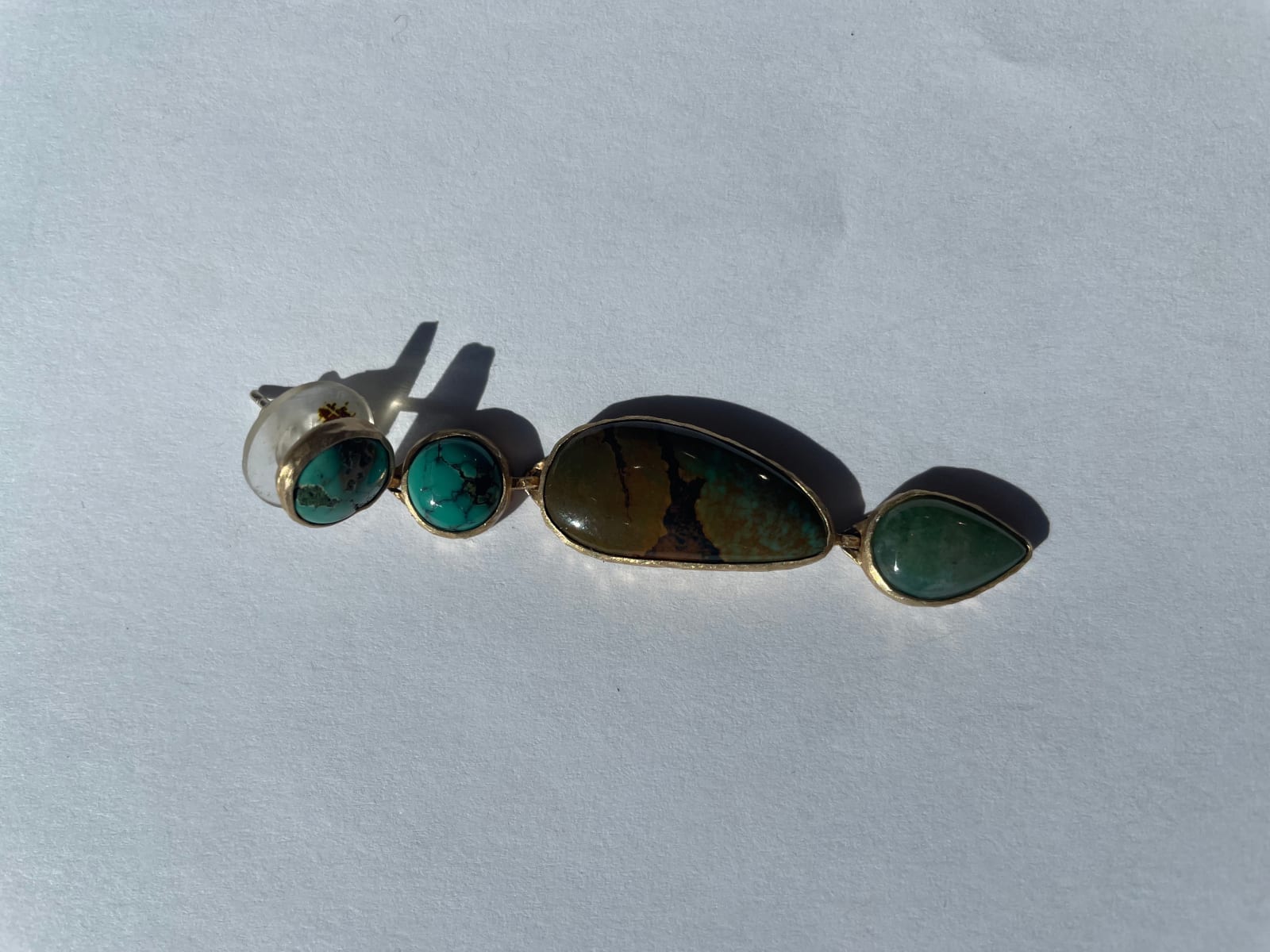 Heather Benjamin, Turquoise Rainbow Mix & Match Earring