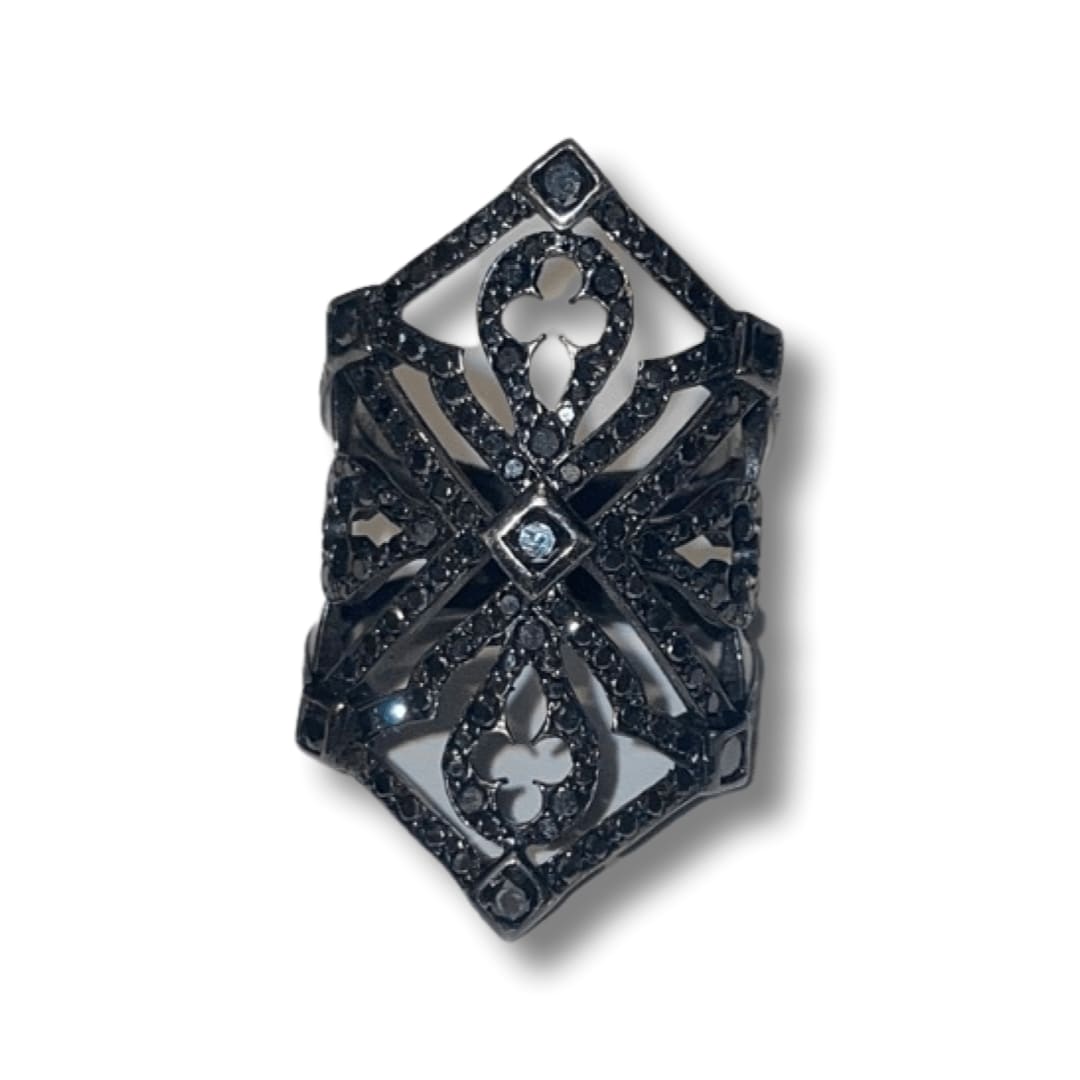 Loree Rodkin, Queens Maltese Open Quatrefoil Ring