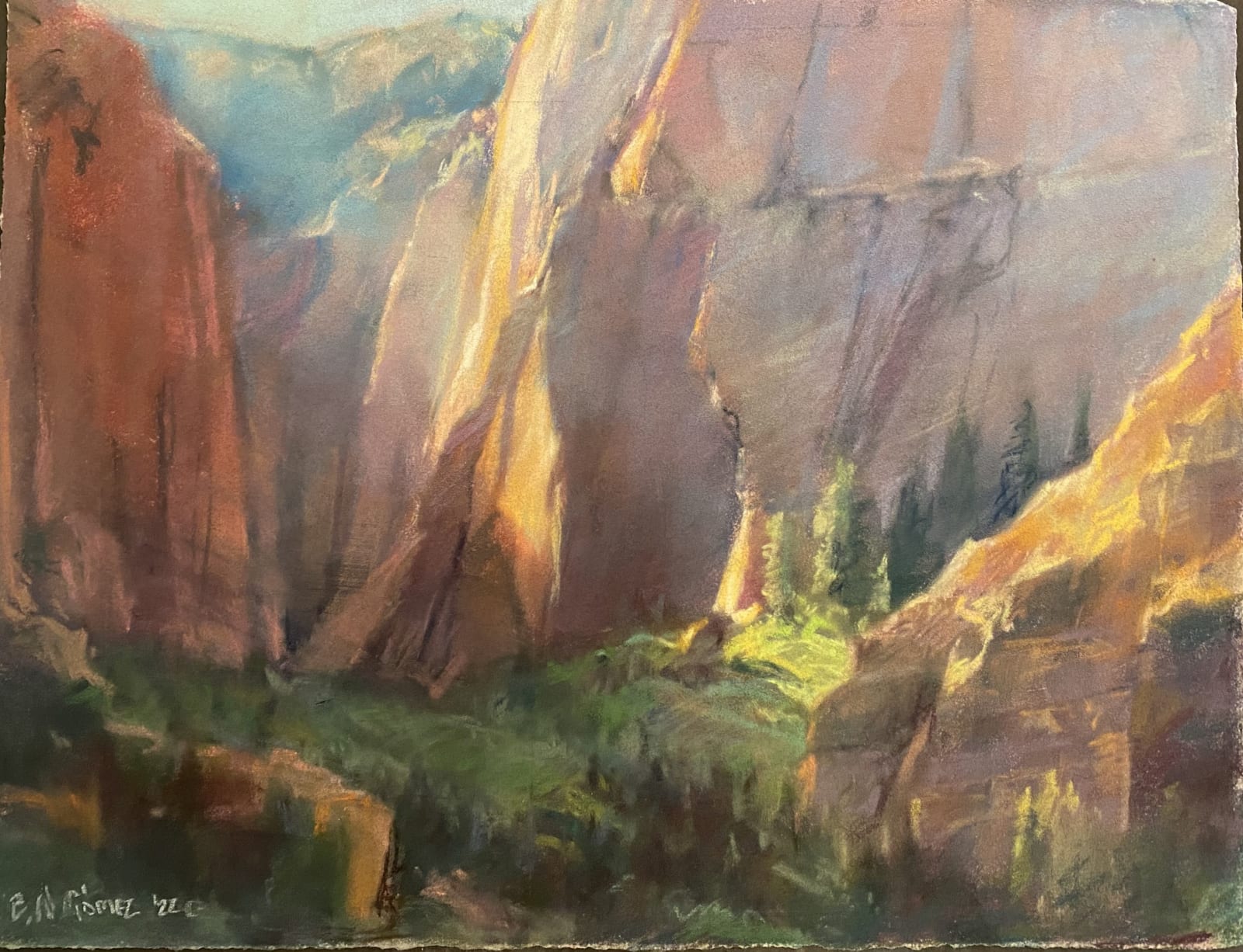 Bruce A. Gomez, Zion Sunlight, 2022