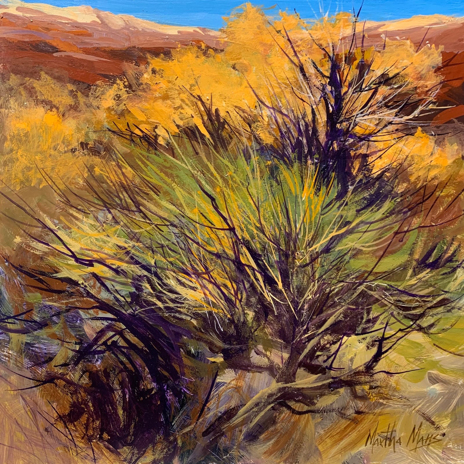 Martha Mans, Below the Rim of the Canyon