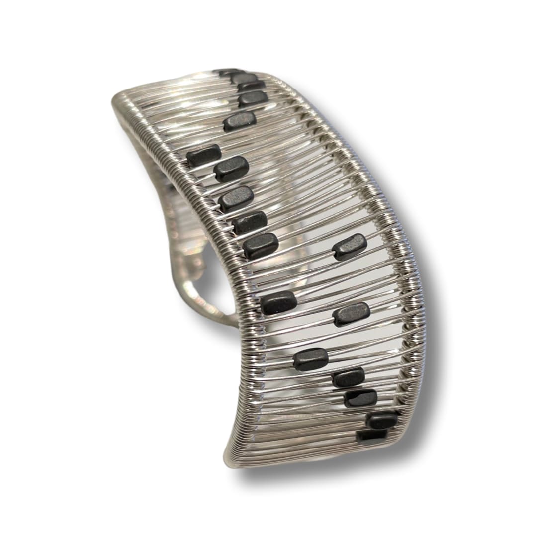 Tana Acton, Cuff with Hematite