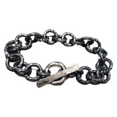 T Fino Jewelry, Silver Bracelet with Makume Gane Clasp