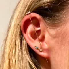 1533 Jewelry, Artemis Earring Cuff