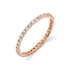 Sloane Street, Dia Eternity Band, 18K RG