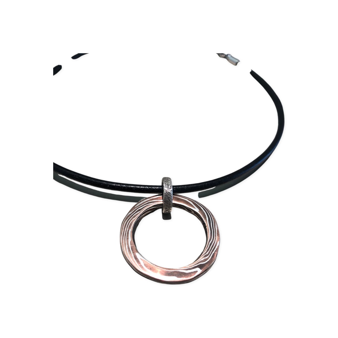 T Fino Jewelry, Mokume Pendant
