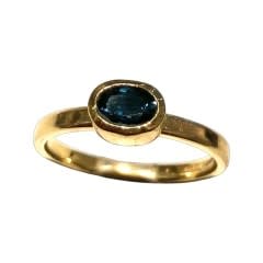 Nanci Modica, Oval Blue Sapphire Ring, 0.35 cts