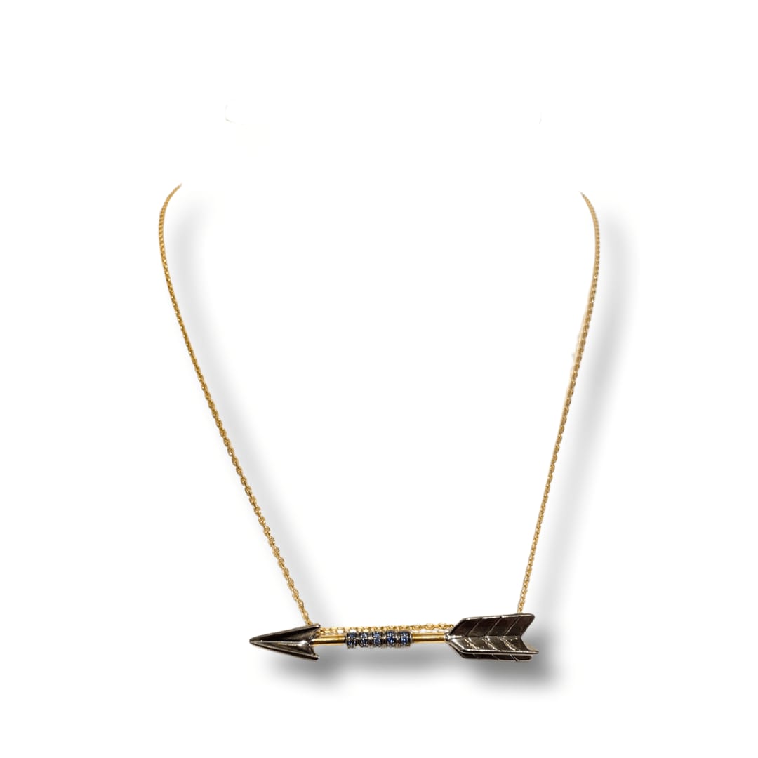 Nayla Shami, WEAR IT THREE WAYS ARROW 18K gold