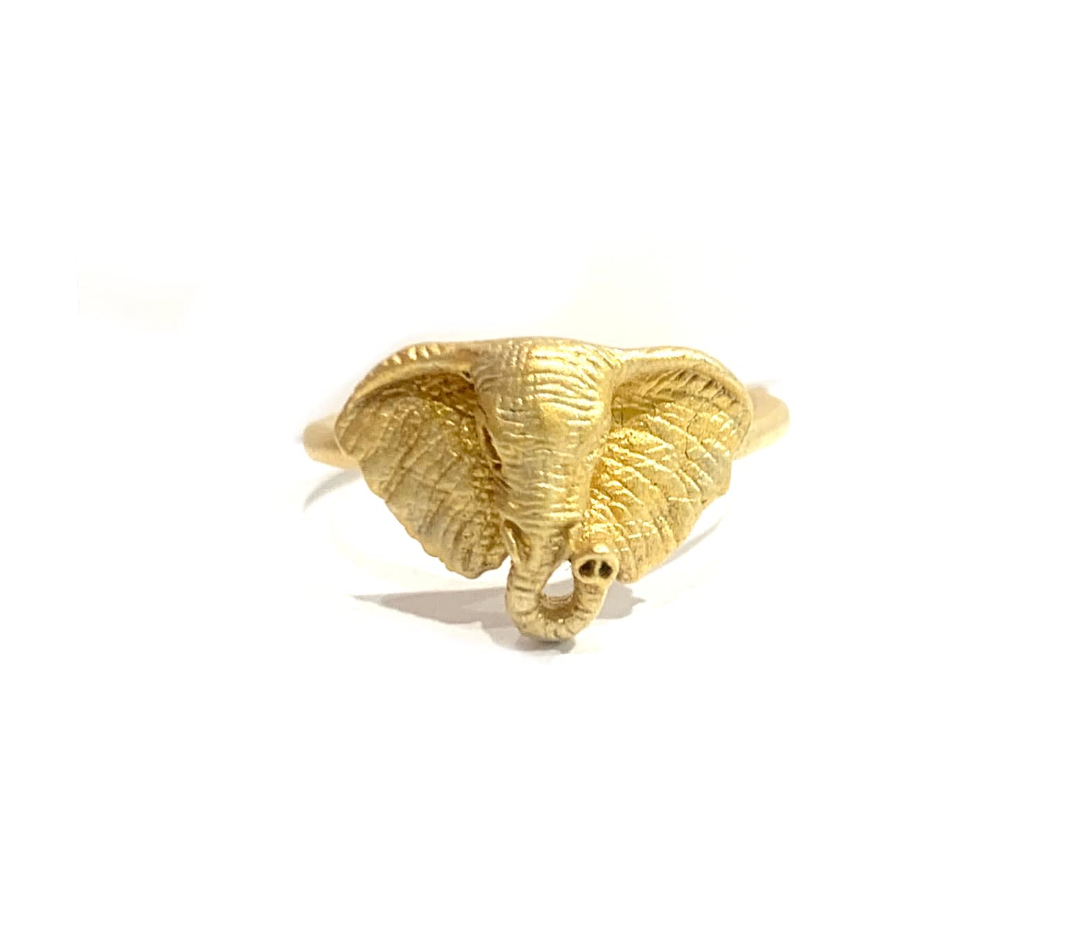 Heather Benjamin, Carved & Cast African Elephant Ring