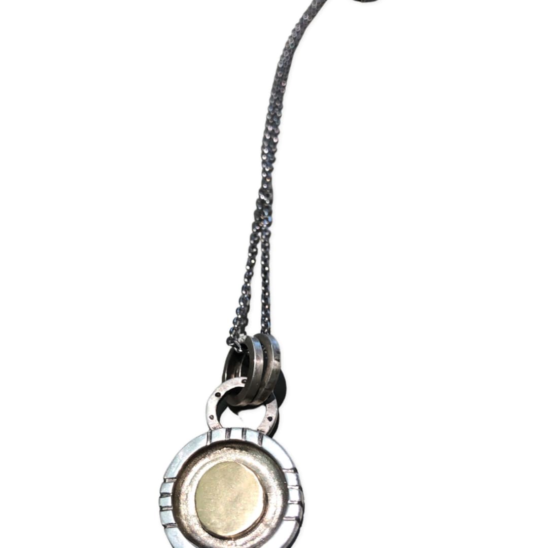 T Fino Jewelry, Zia Sun Pendant with 18K gold