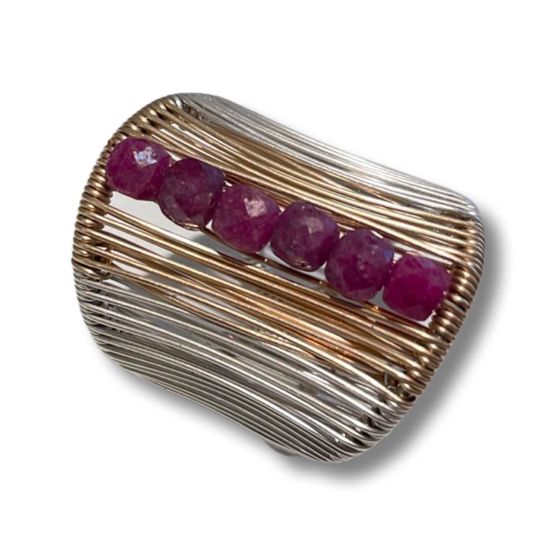 Tana Acton, Ring with Rubys