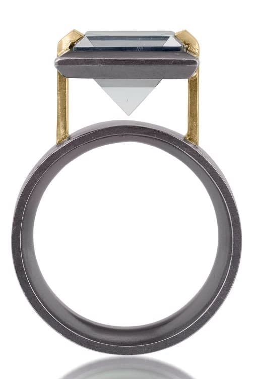 Elizabeth Garvin, Quartz Ring (size 7)