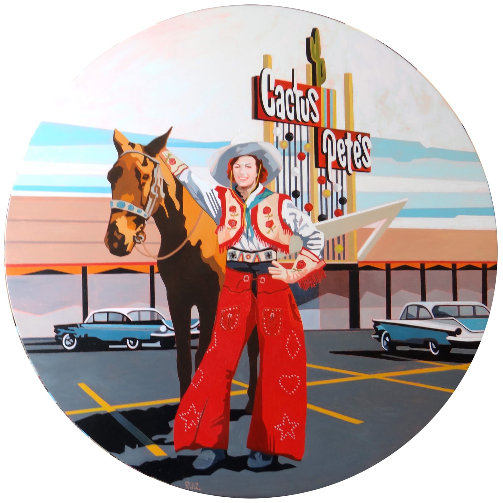 Tamara Ruiz, Wild West Rose, 2022