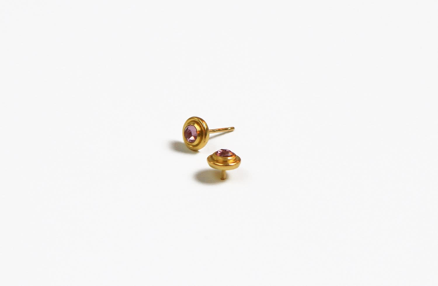 Nanci Modica, Purple Sapphire Studs