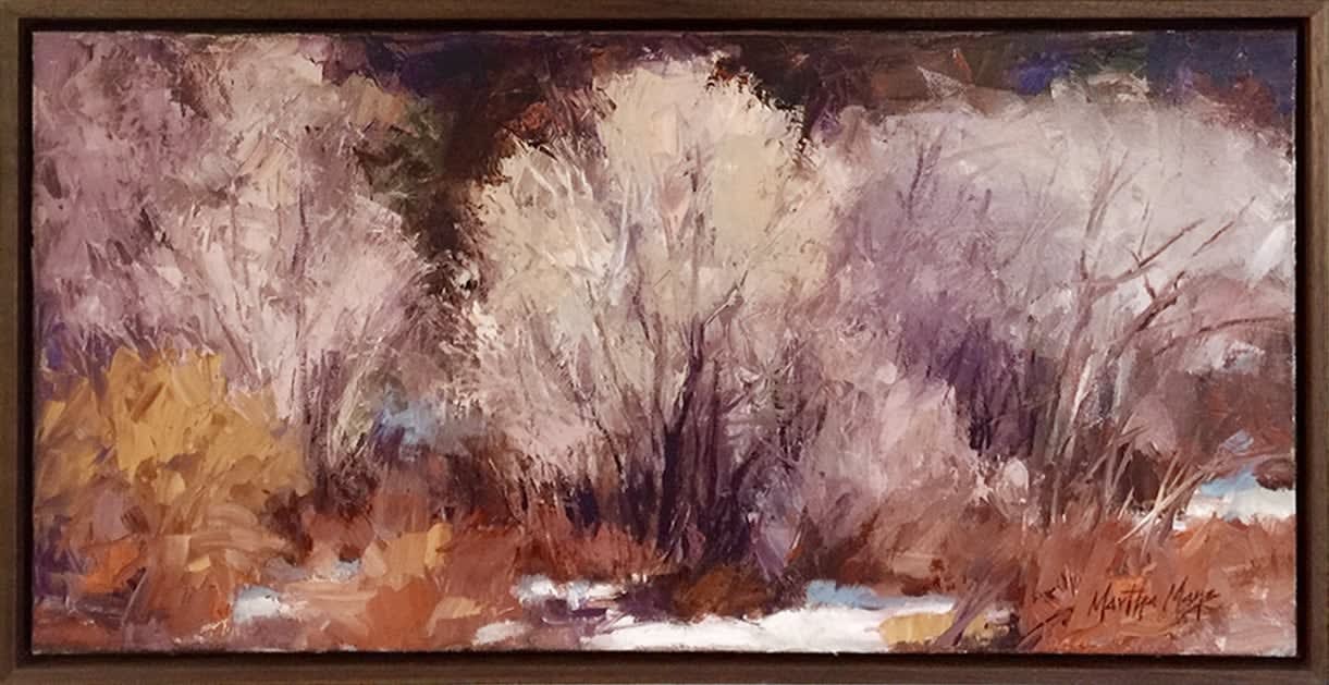 Martha Mans, Winter Cottonwoods, 2019