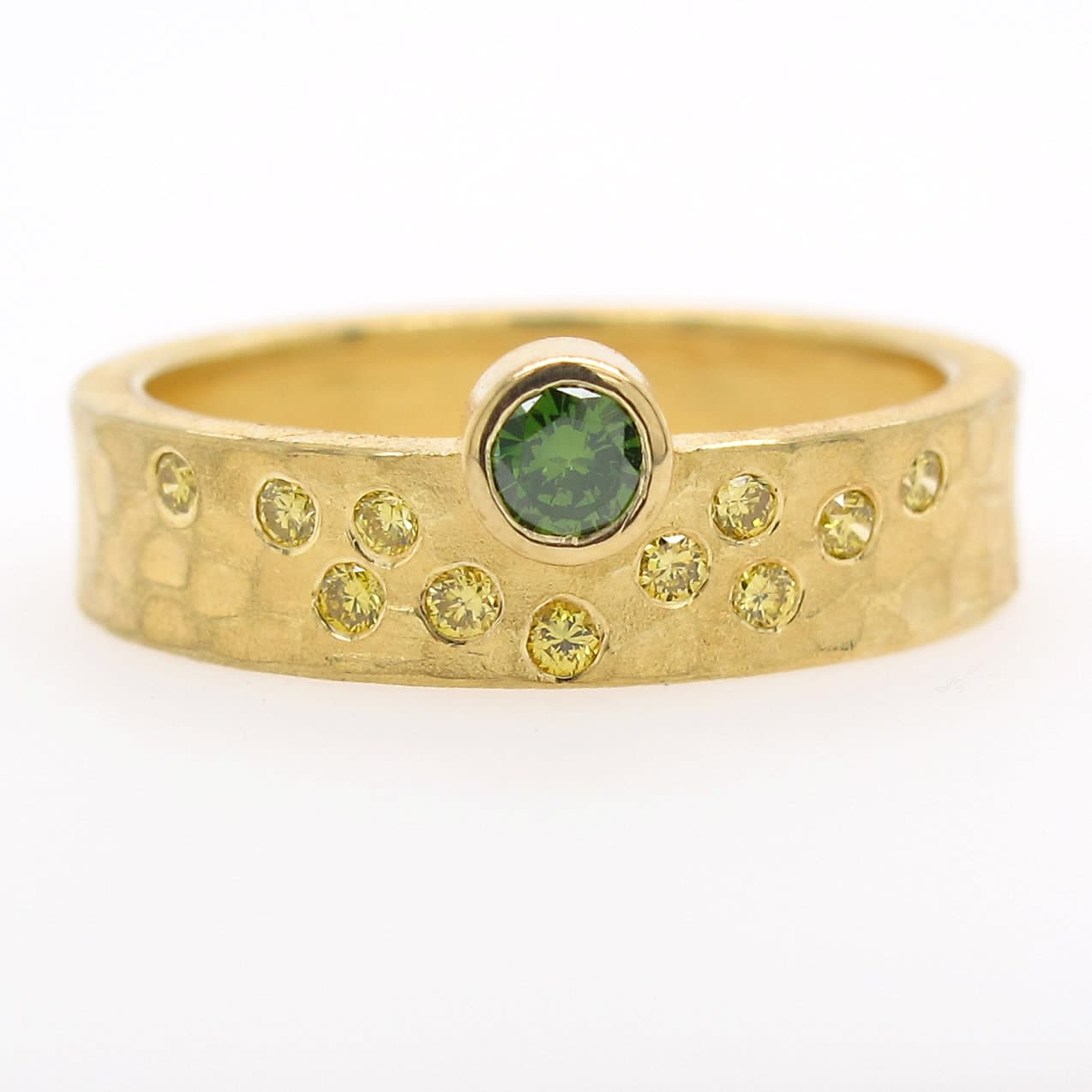 Barbara Heinrich, Carved Glacier Band Ring