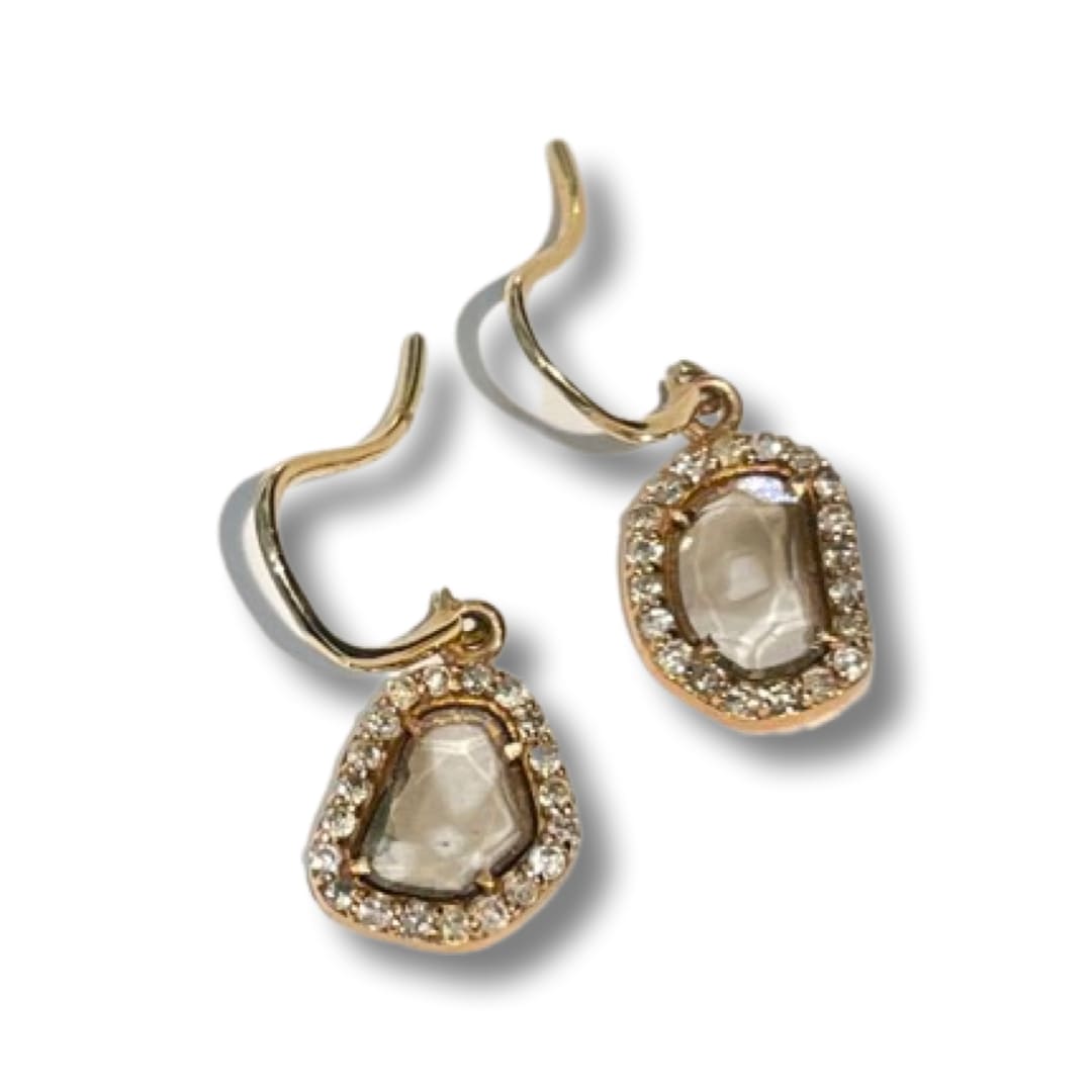 Maria Lightfoot, Earrings diamond slices