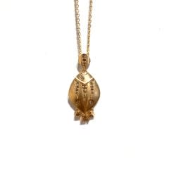Nayla Arida, Brown Diamond Fish Necklace