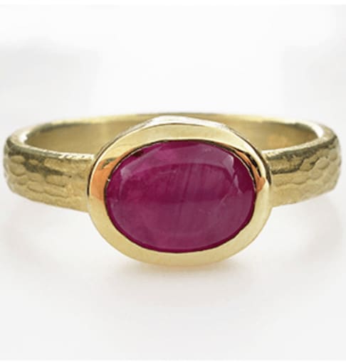 Barbara Heinrich, Oval Ruby Ring