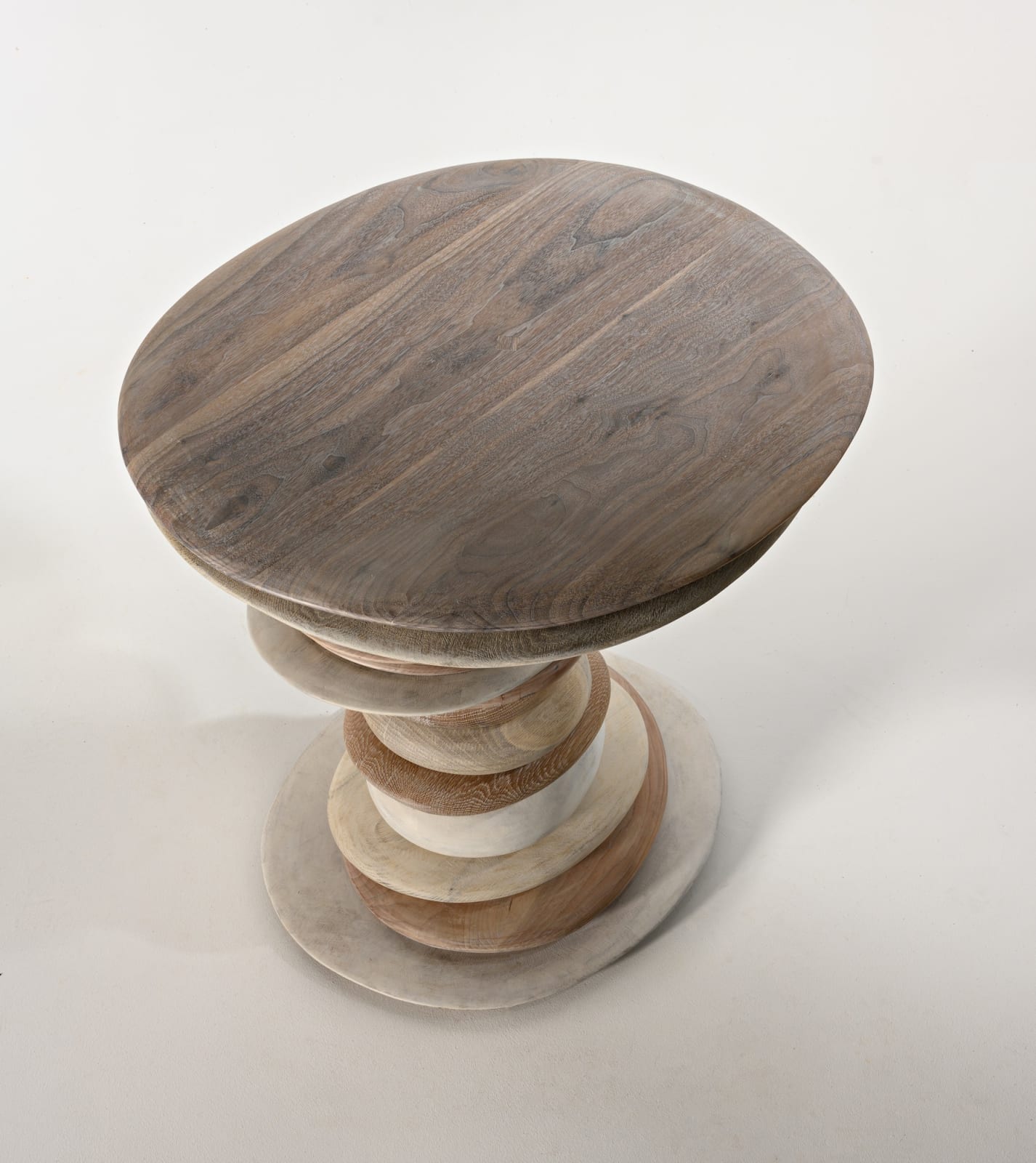 Christopher Kurtz, Skipping Stone Side Tables (Winter)