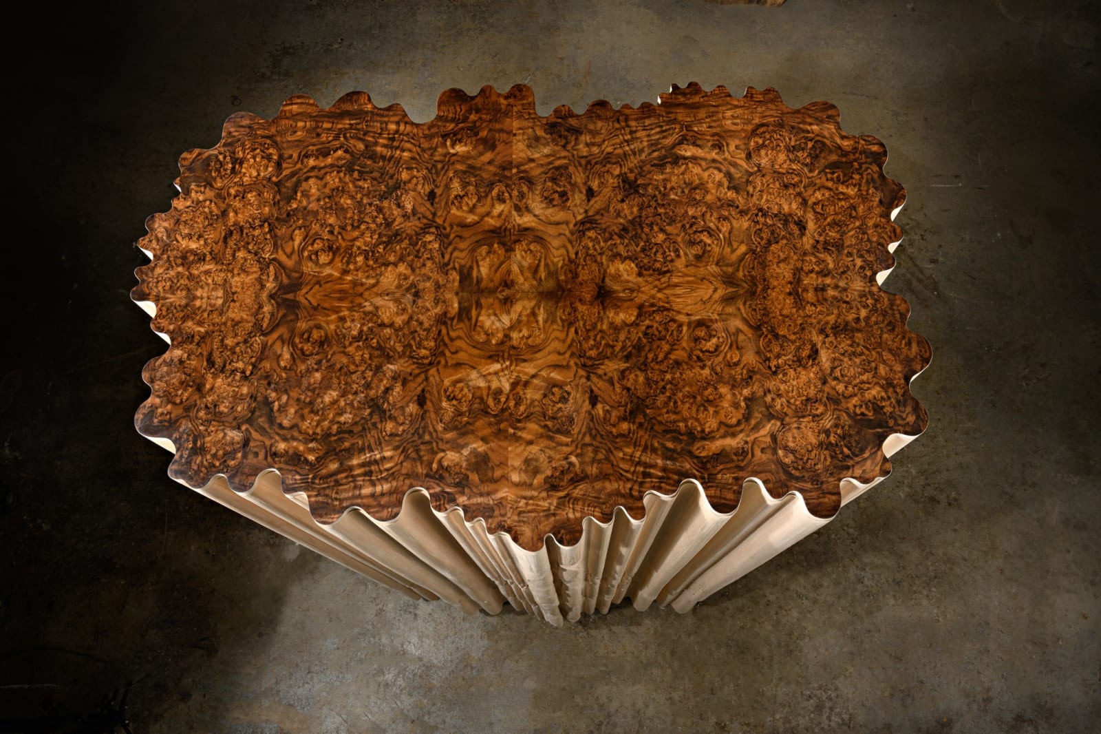 Christopher Kurtz, Linenfold Armoire, 2020