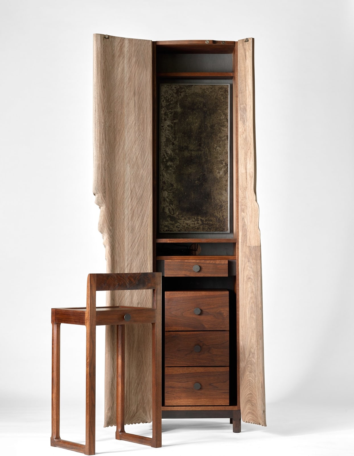Christopher Kurtz, Linenfold Vanity I, 2023