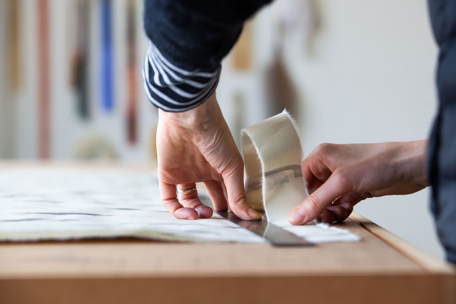 Alida Kuzemczak-Sayer, Signature, Lineation², 2022