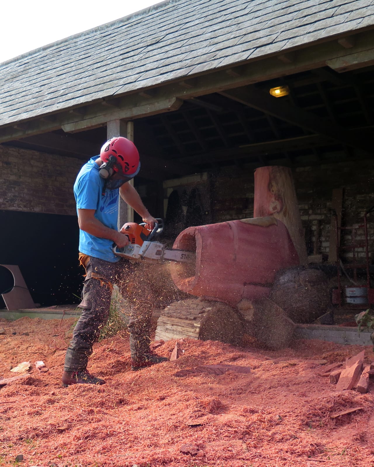 Nic Webb, Vessel in Elm, 2019