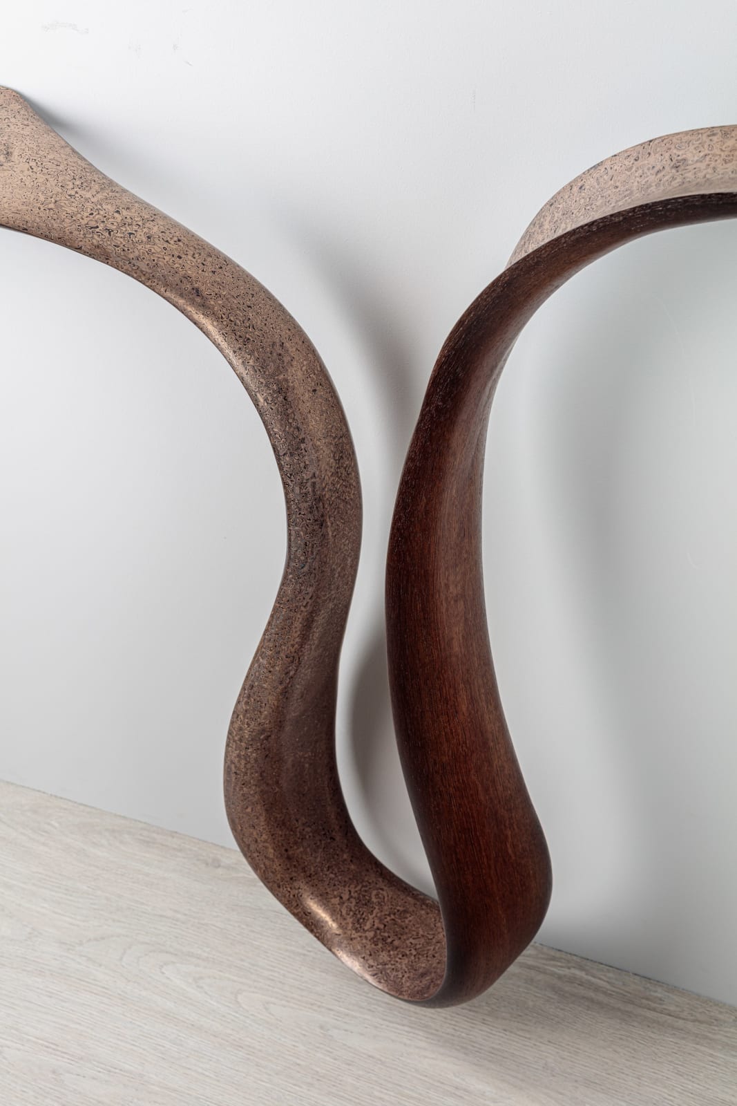 Marc Fish, Double Mokume-Gane Console, 2021